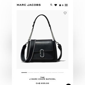 Marc Jacobs - the J Marc chain satchel- brand new with tags.